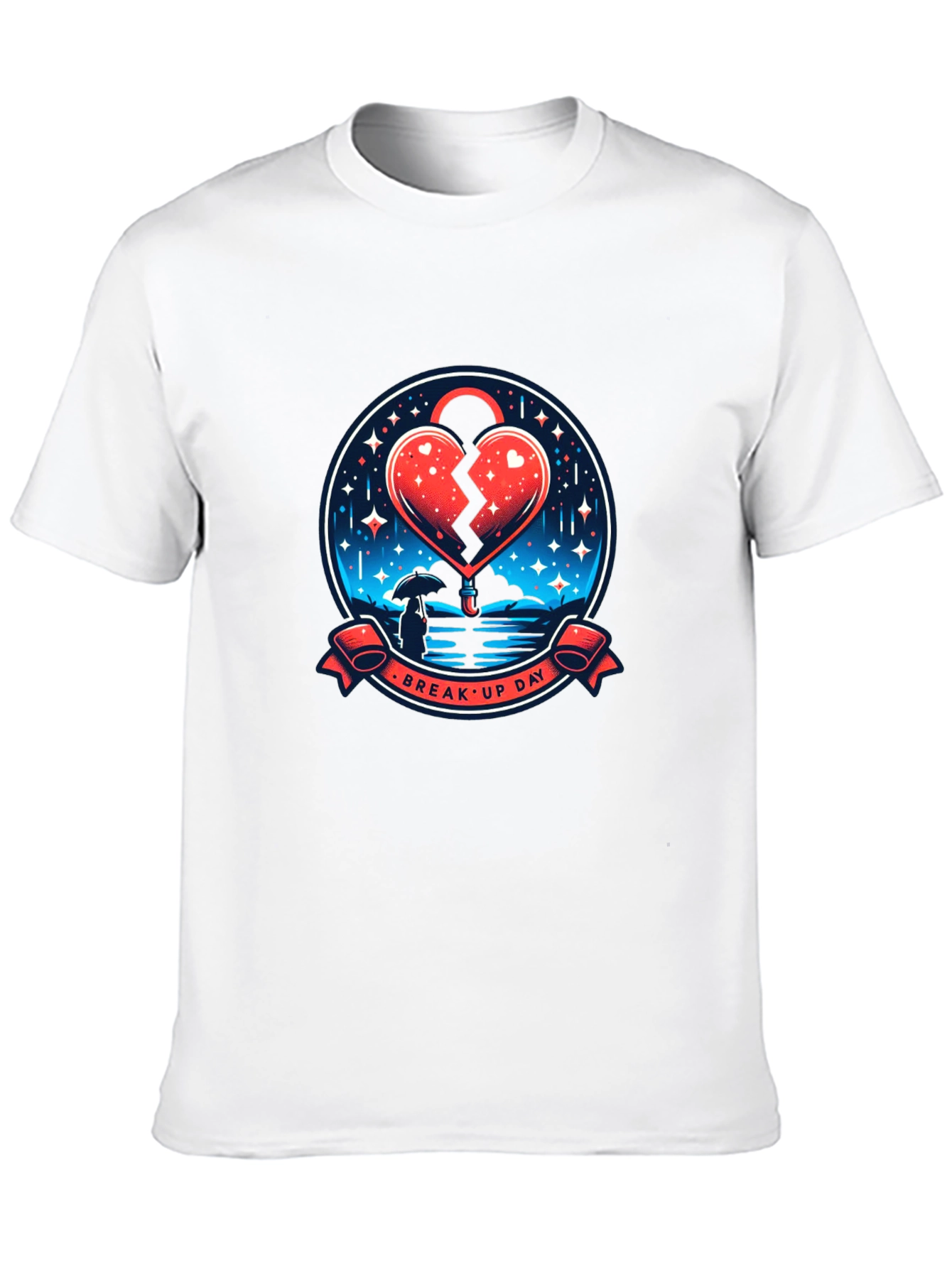 Break Up Day T-Shirt - Heart Lock