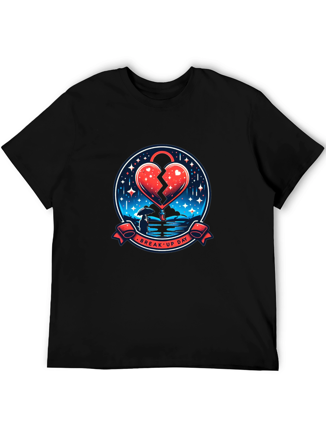 Break Up Day T-Shirt - Heart Lock
