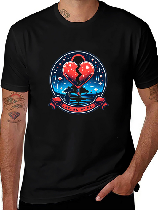 Break Up Day T-Shirt - Heart Lock