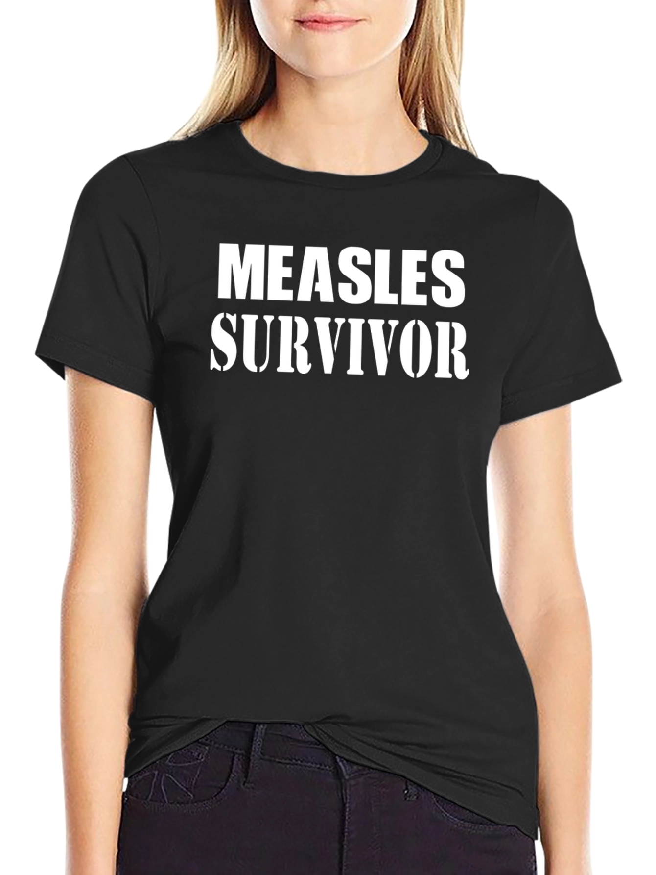 Measles Survivor Graphic Tee