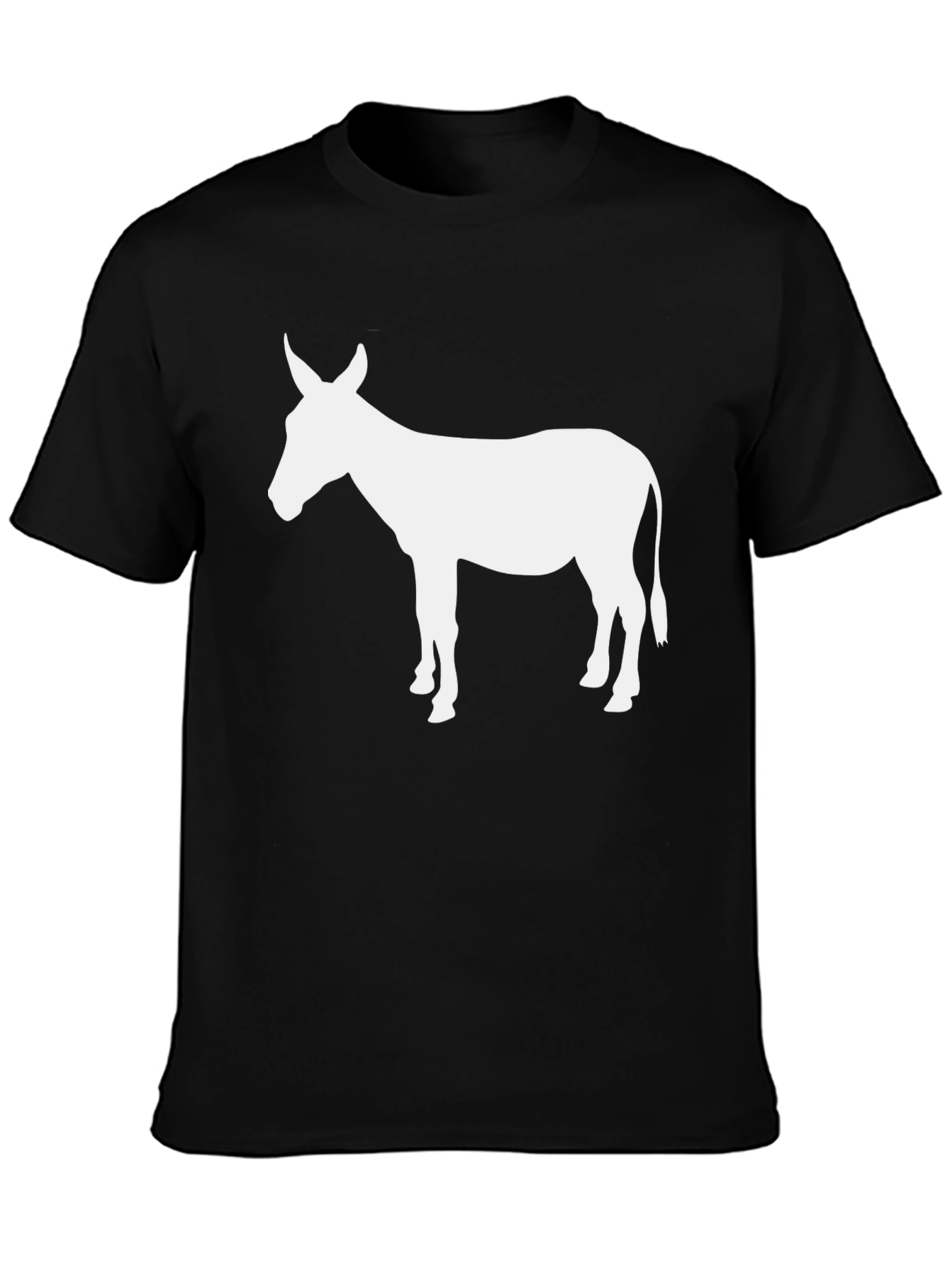 Donkey Graphic T-Shirt - Black Mens