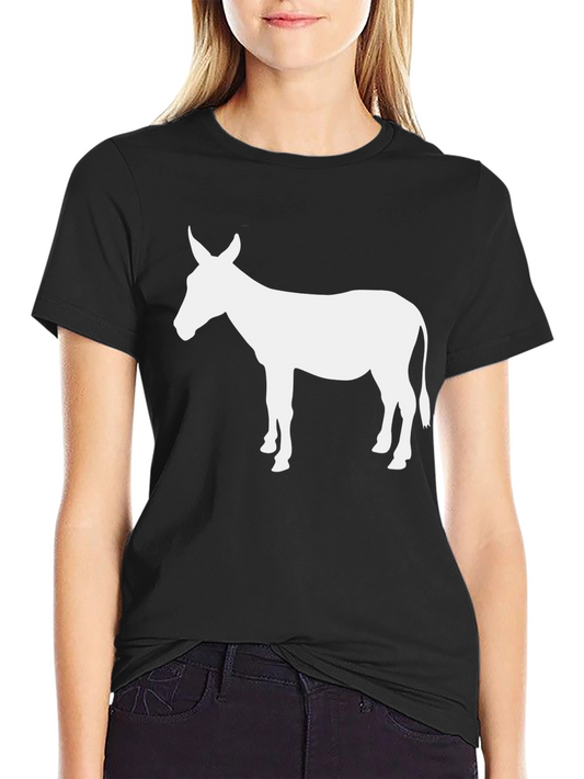 Donkey Graphic T-Shirt - Black Mens