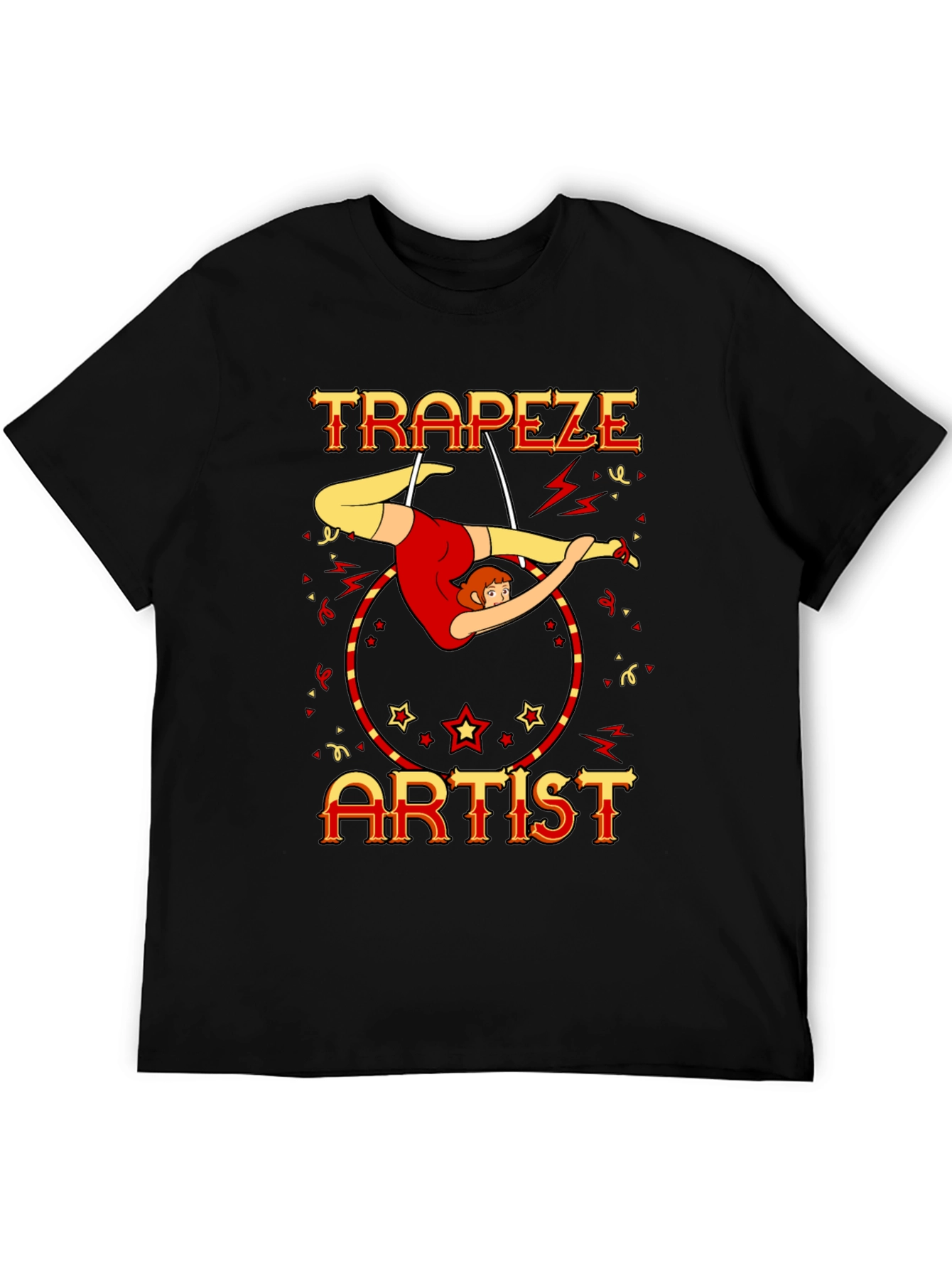 Trapeze Artist Circus Performer Graphic Tee