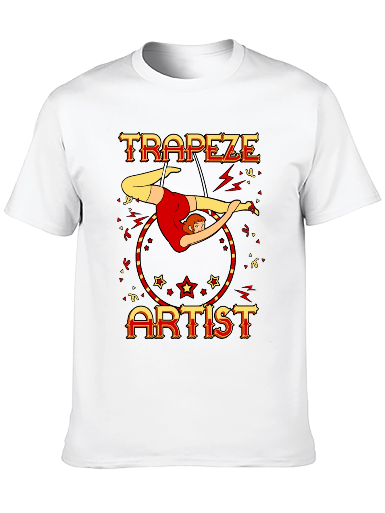 Trapeze Artist Circus Performer Graphic Tee