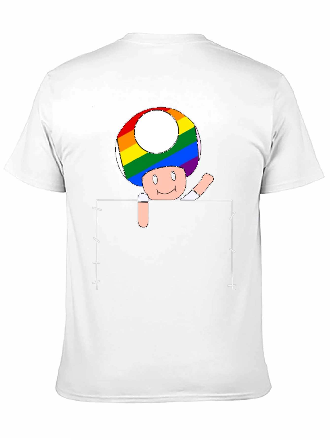 Rainbow Pride Toadstool T-Shirt