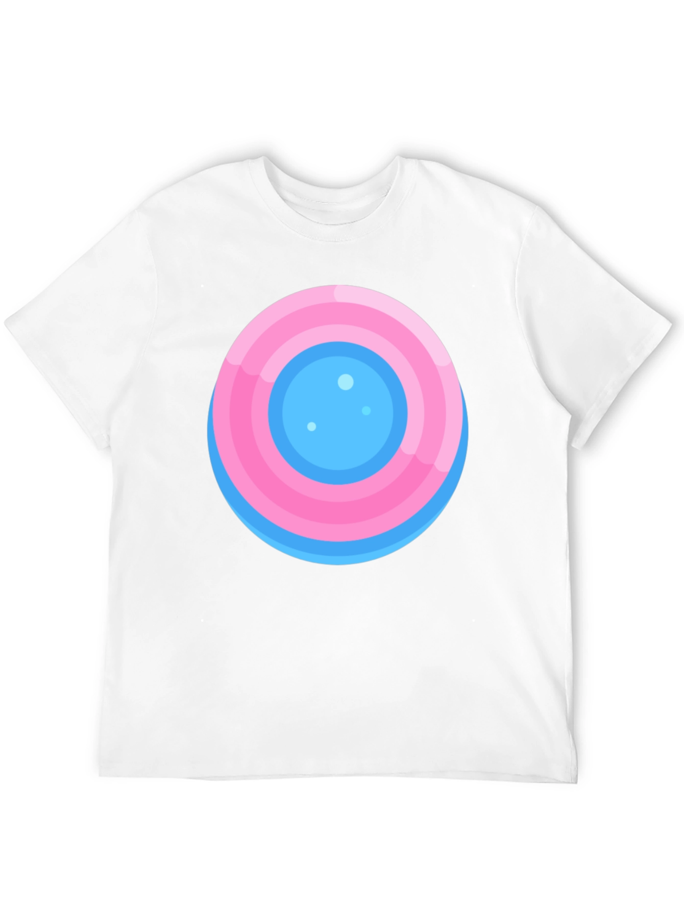 Round Target Graphic Tee - Casual Comfort Style