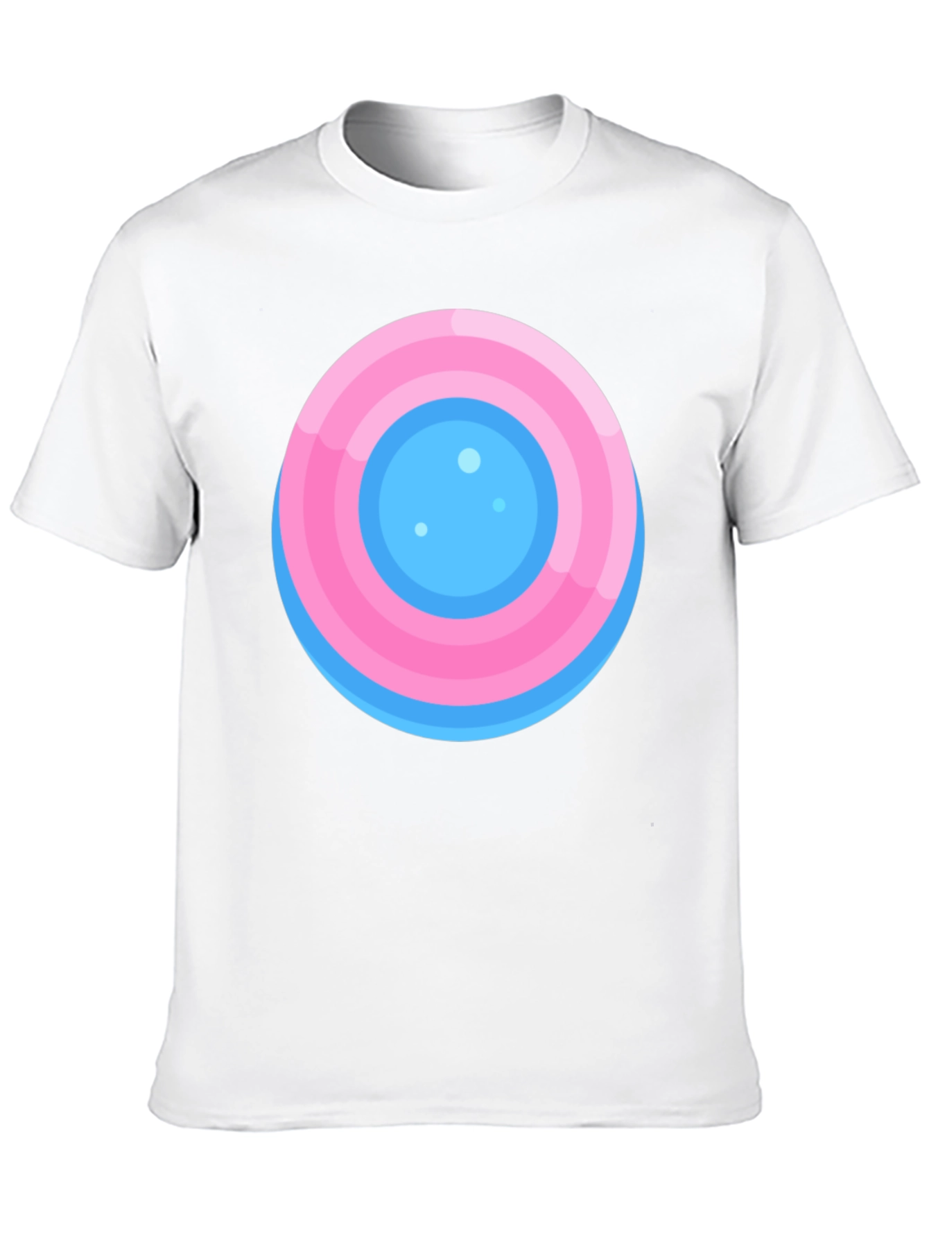 Round Target Graphic Tee - Casual Comfort Style