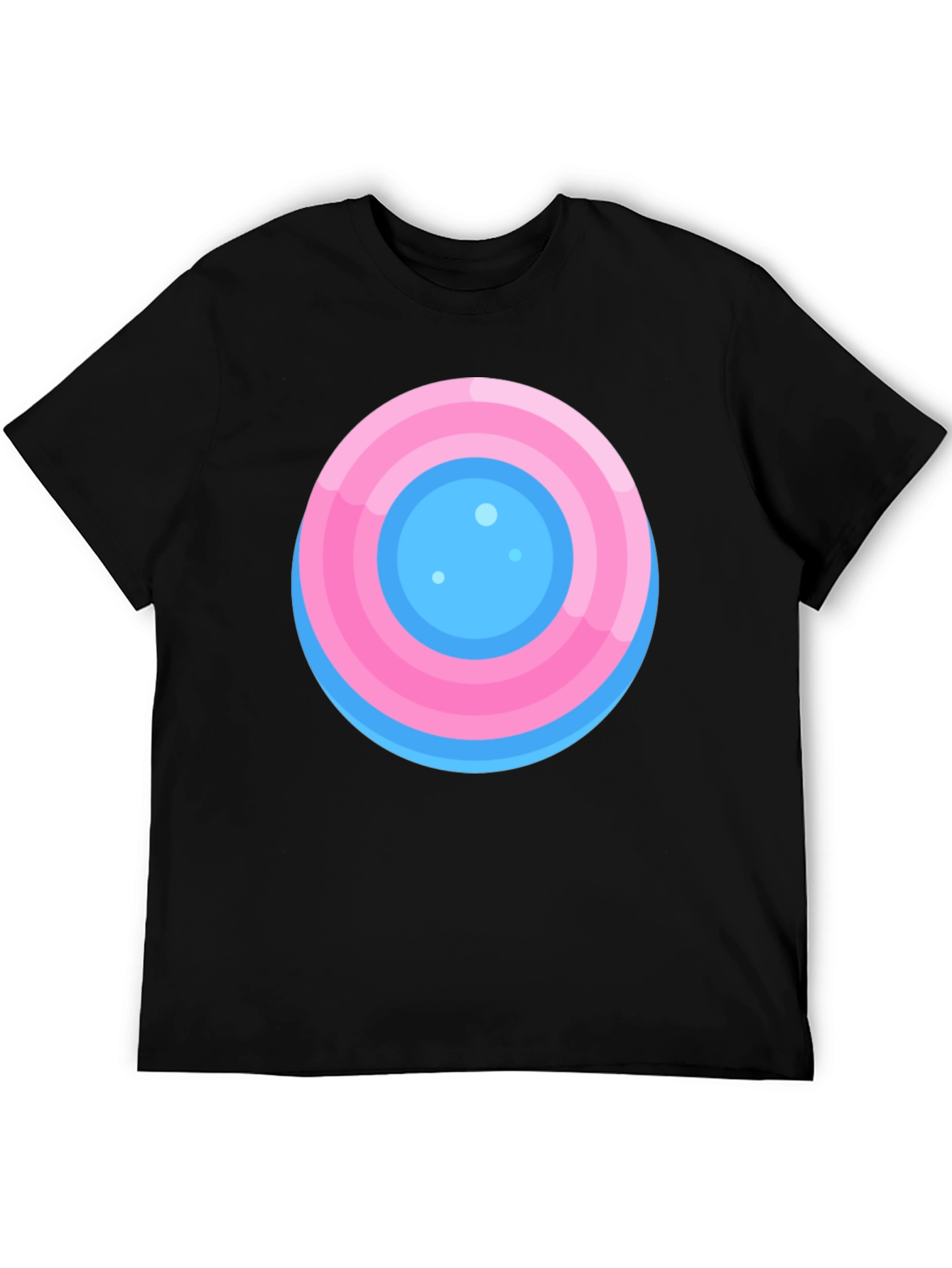 Round Target Graphic Tee - Casual Comfort Style