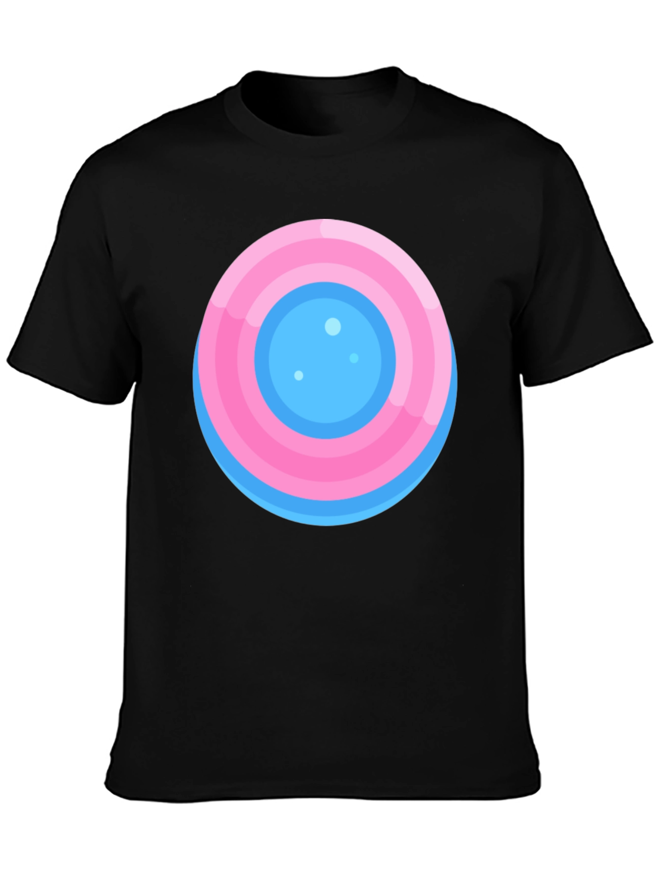 Round Target Graphic Tee - Casual Comfort Style