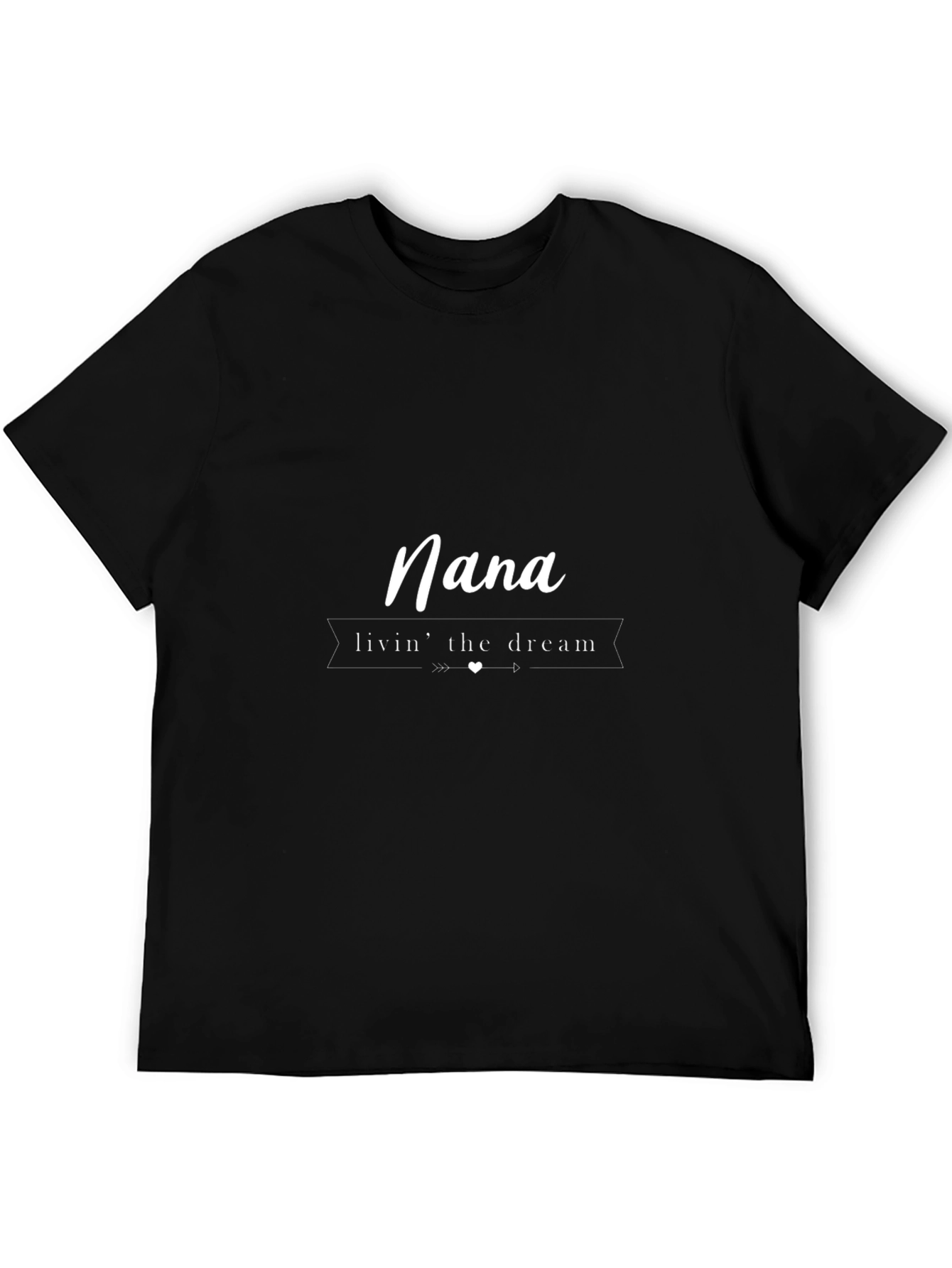 Nana Livin the Dream Black T-Shirt