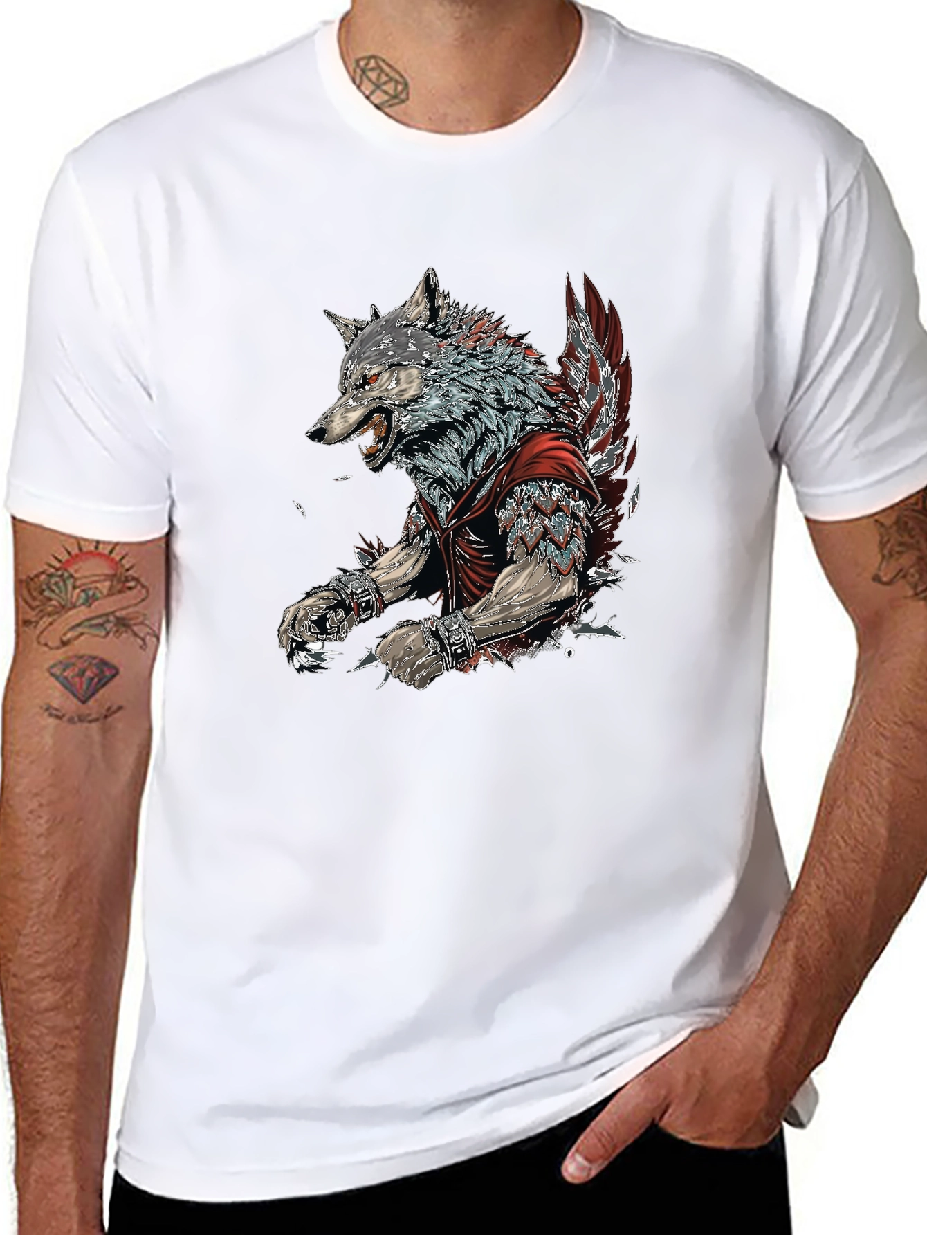 Wolf Warrior Graphic Tee