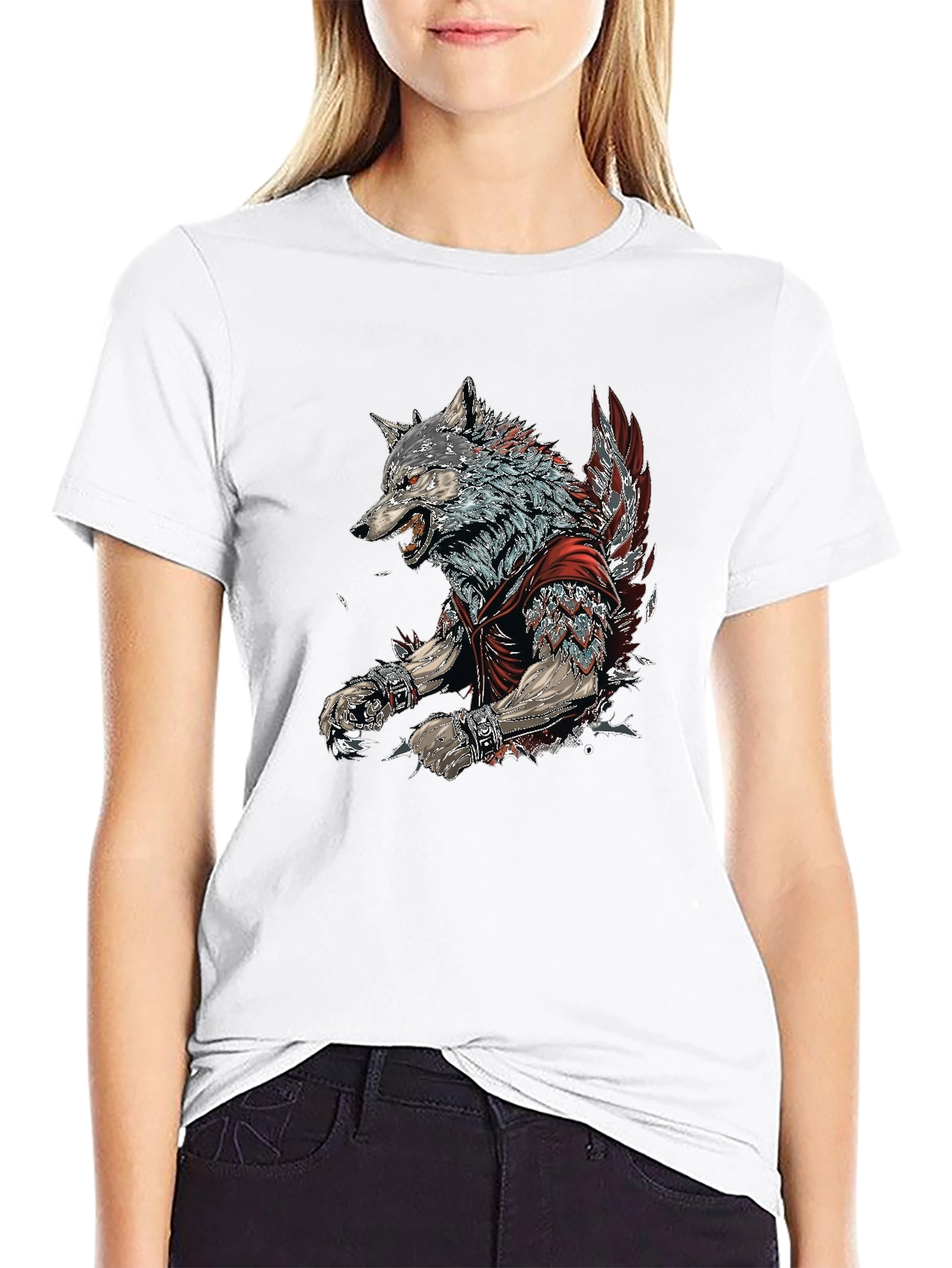 Wolf Warrior Graphic Tee
