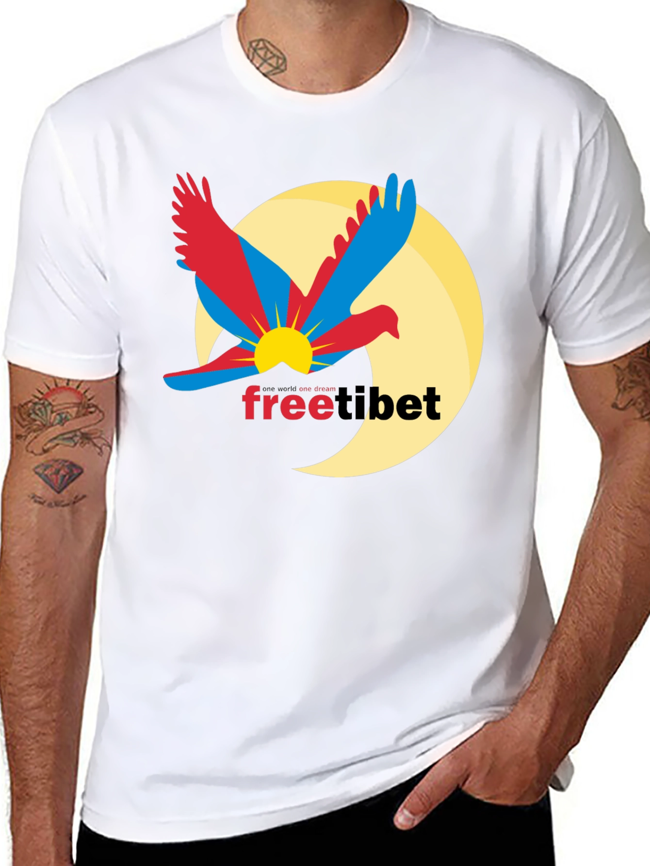 Free Tibet T-Shirt - Support Tibetan Freedom!