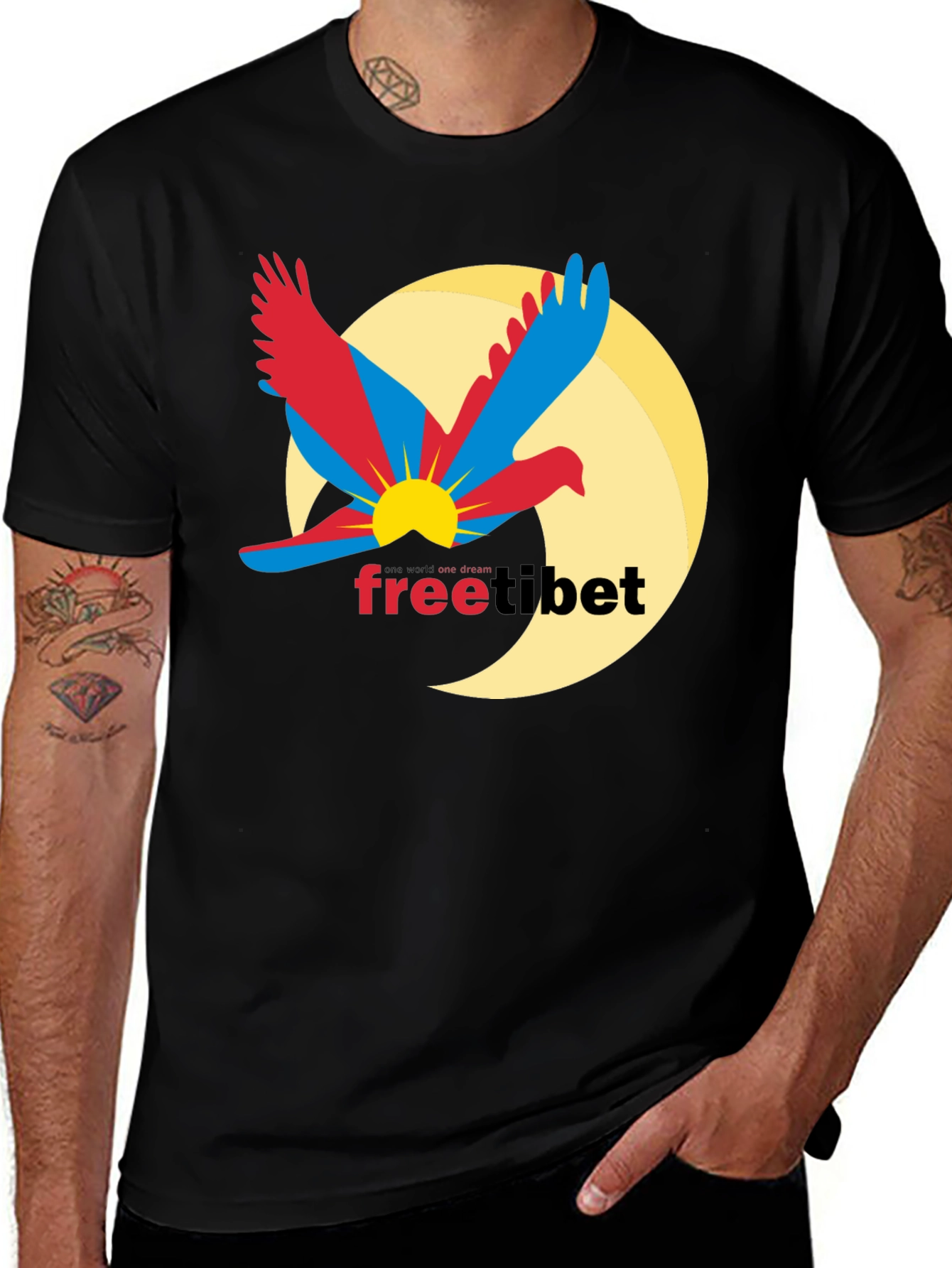 Free Tibet T-Shirt - Support Tibetan Freedom!