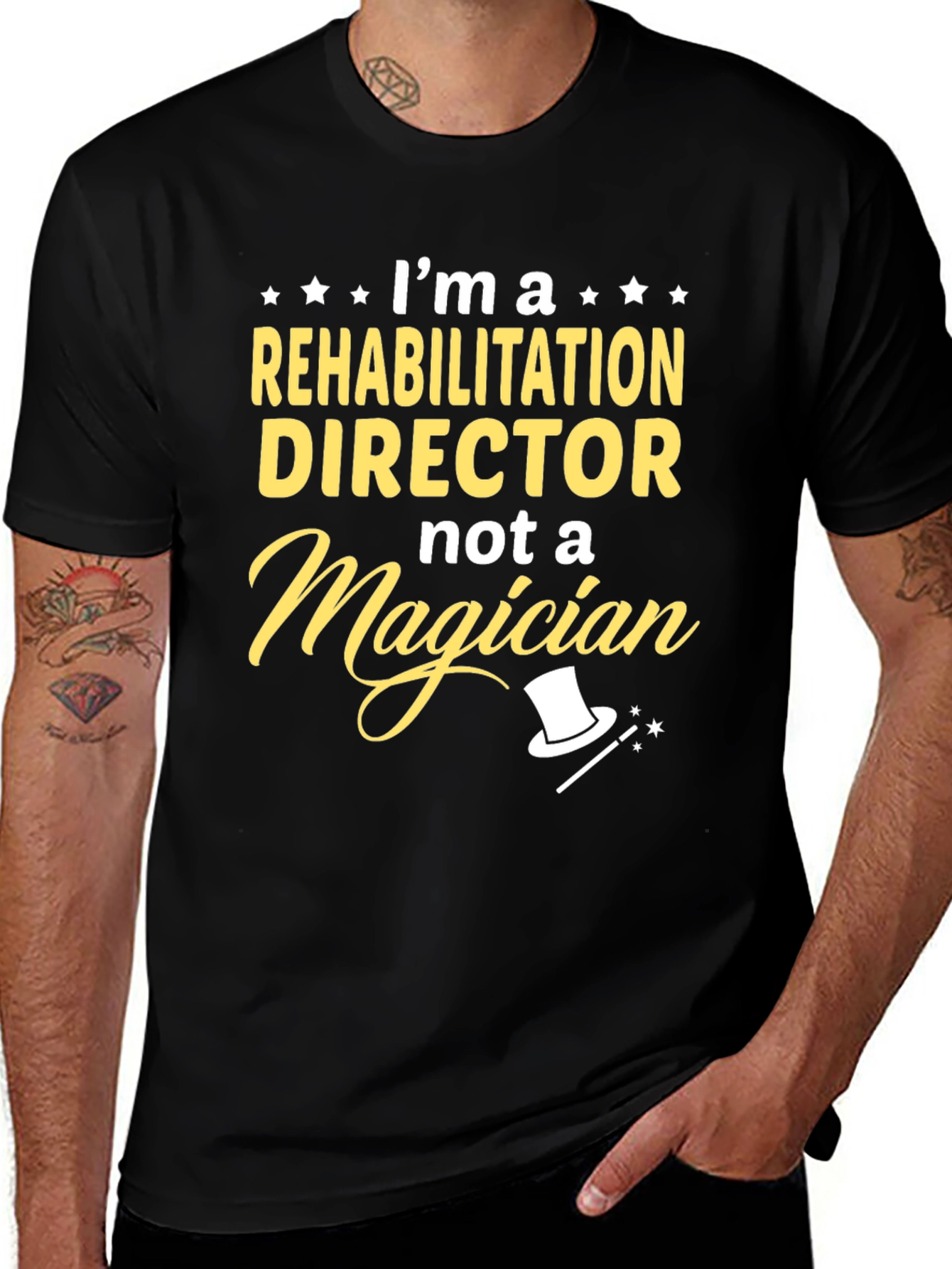 Rehabilitation Director T-Shirt Funny Job Tee