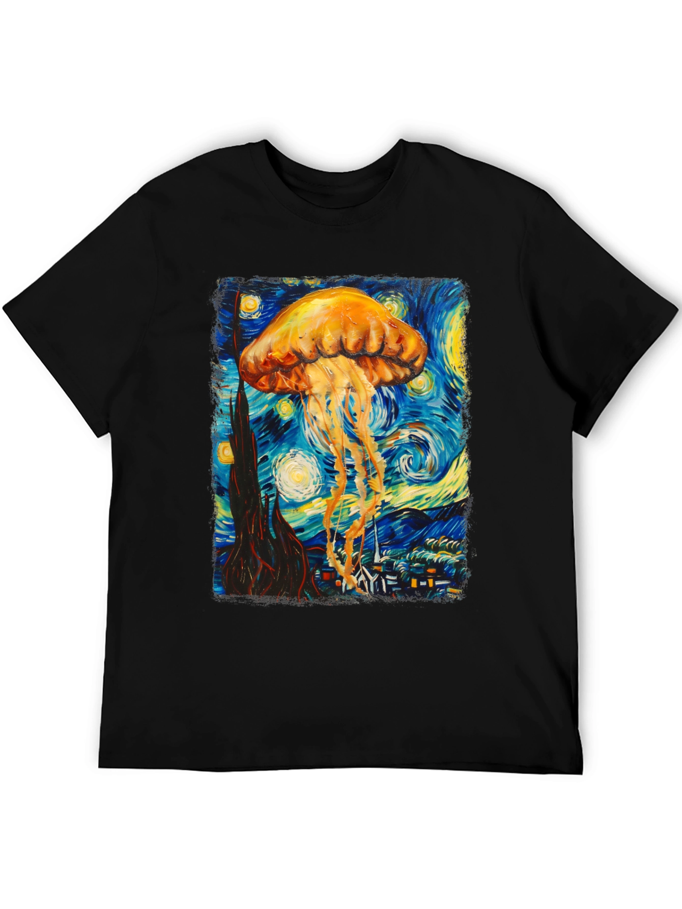 Starry Jellyfish Graphic Tee