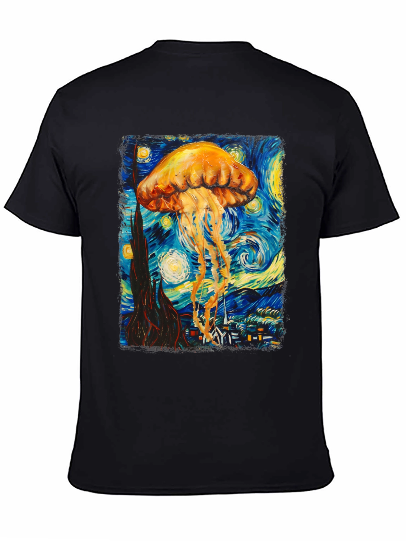 Starry Jellyfish Graphic Tee