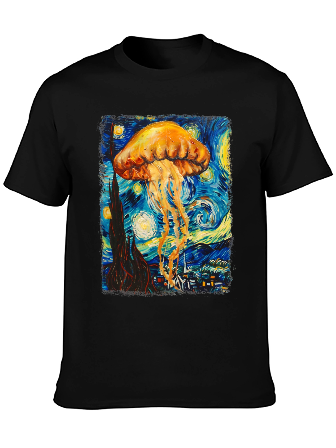 Starry Jellyfish Graphic Tee