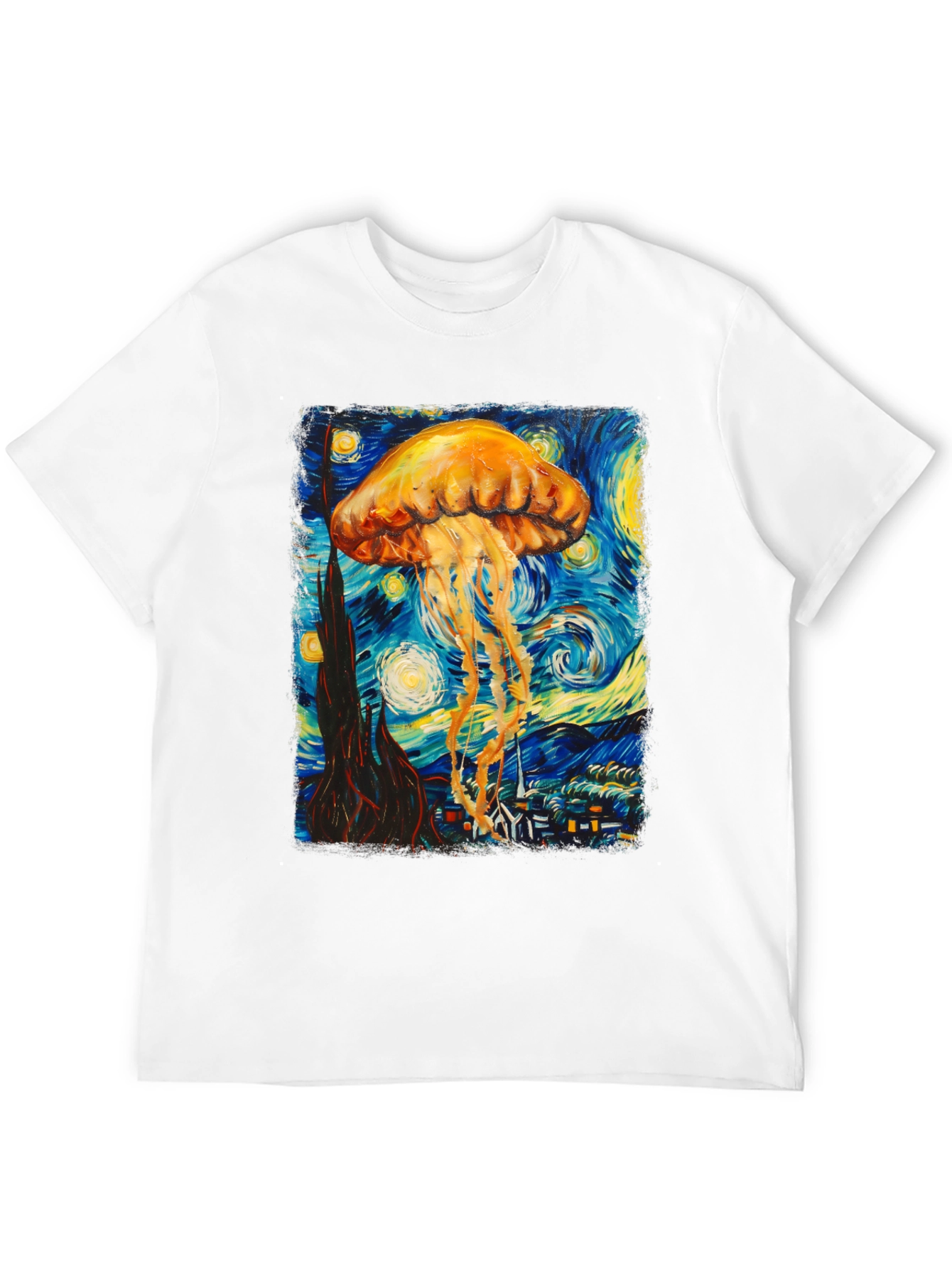Starry Jellyfish Graphic Tee
