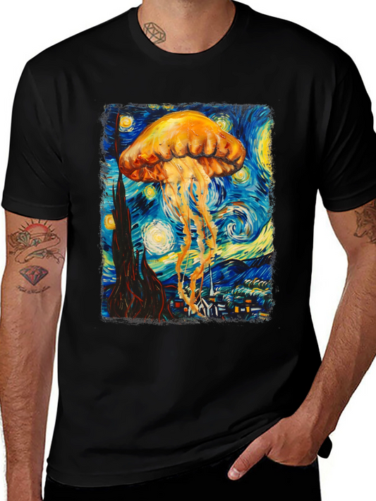 Starry Jellyfish Graphic Tee