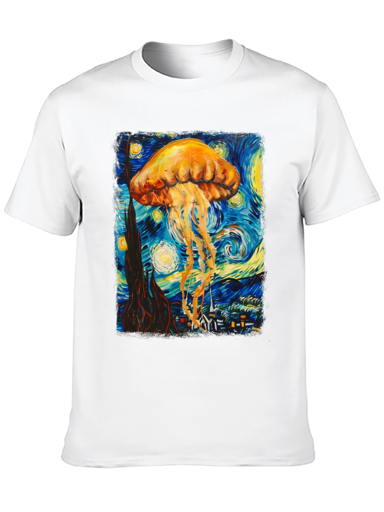 Starry Jellyfish Graphic Tee