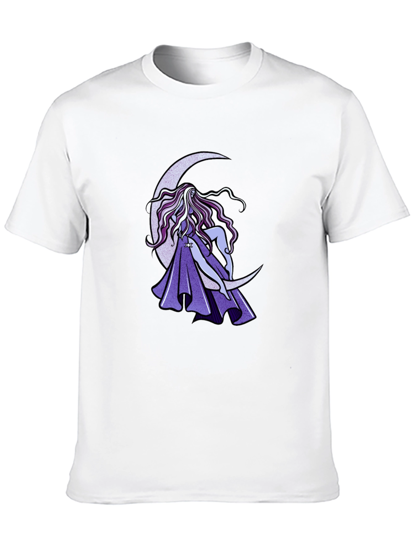 Moon Goddess Graphic Black T-Shirt