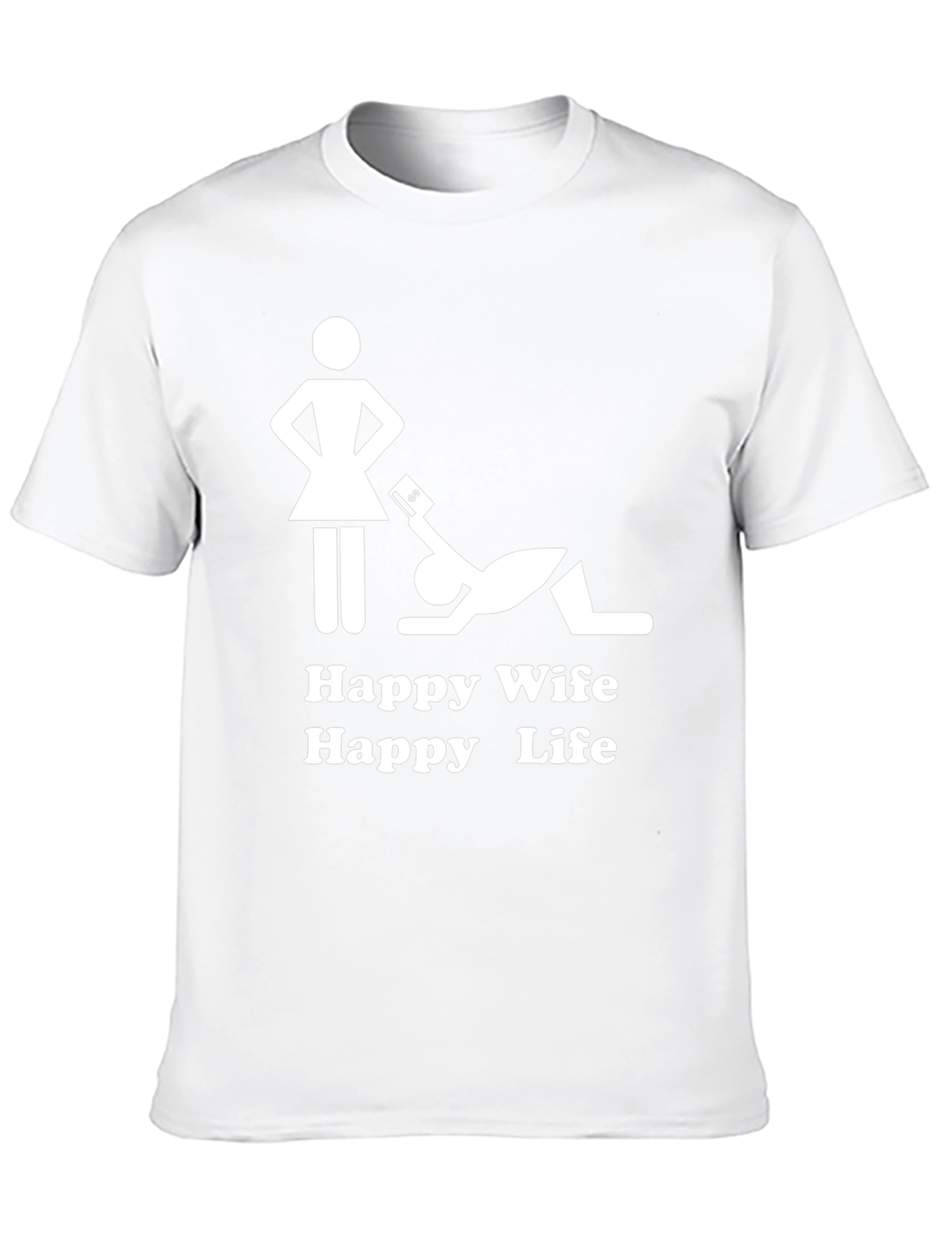 Happy Wife Happy Life Graphic T-Shirt