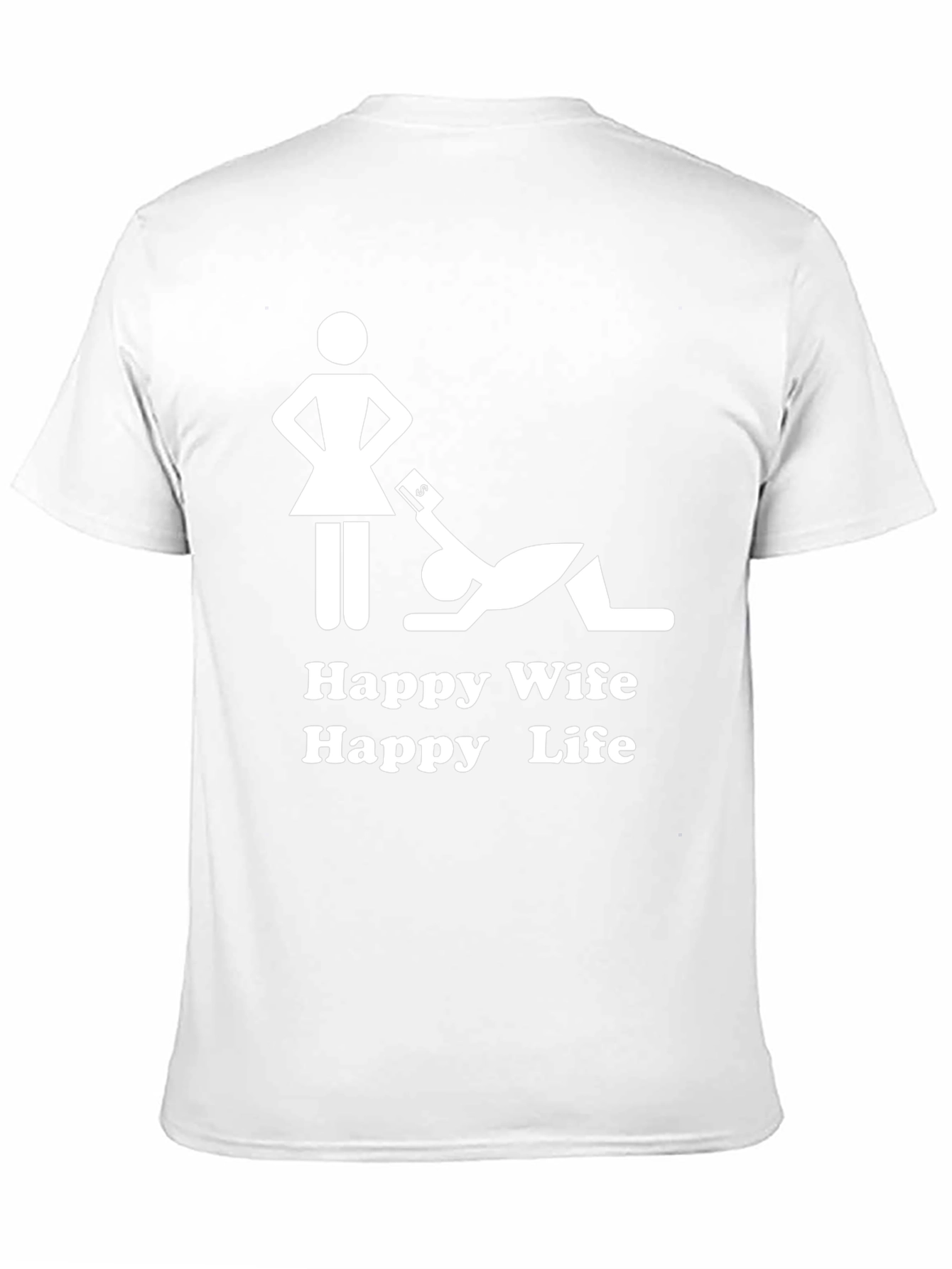 Happy Wife Happy Life Graphic T-Shirt