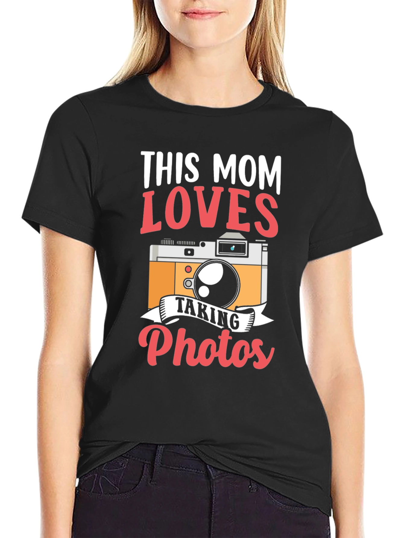 This Mom Loves Taking Photos T-Shirt