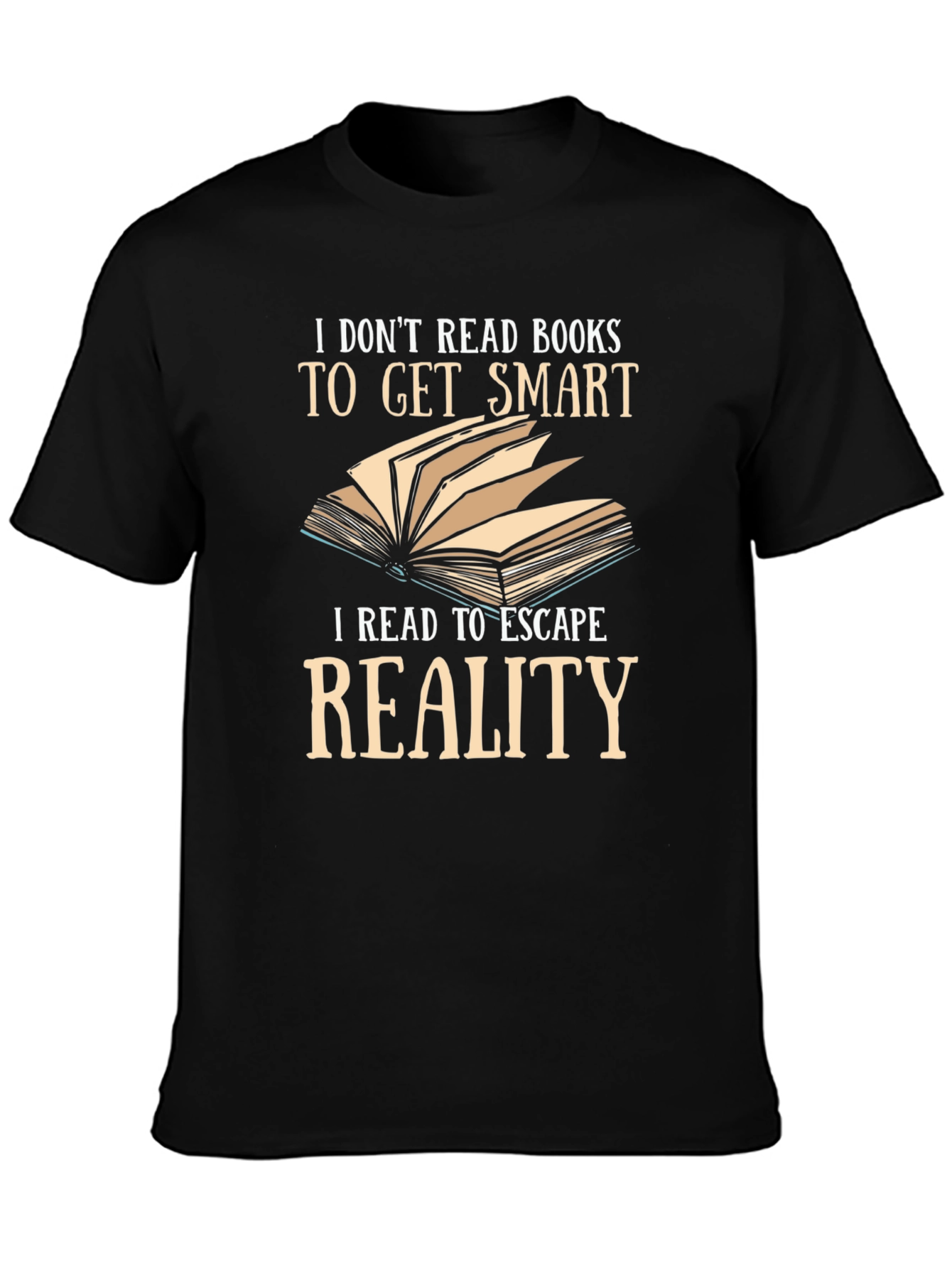 Book Lovers Tee - Escape Reality