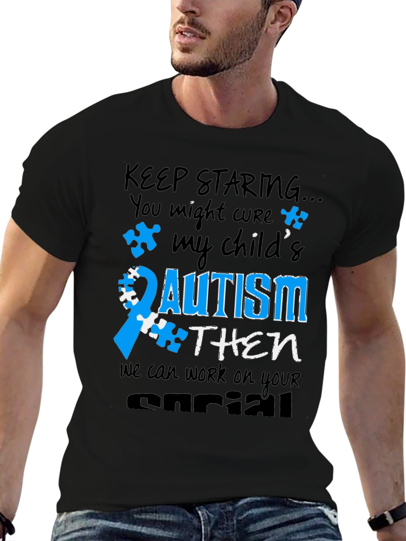 Autism Awareness T-Shirt: Keep Staring