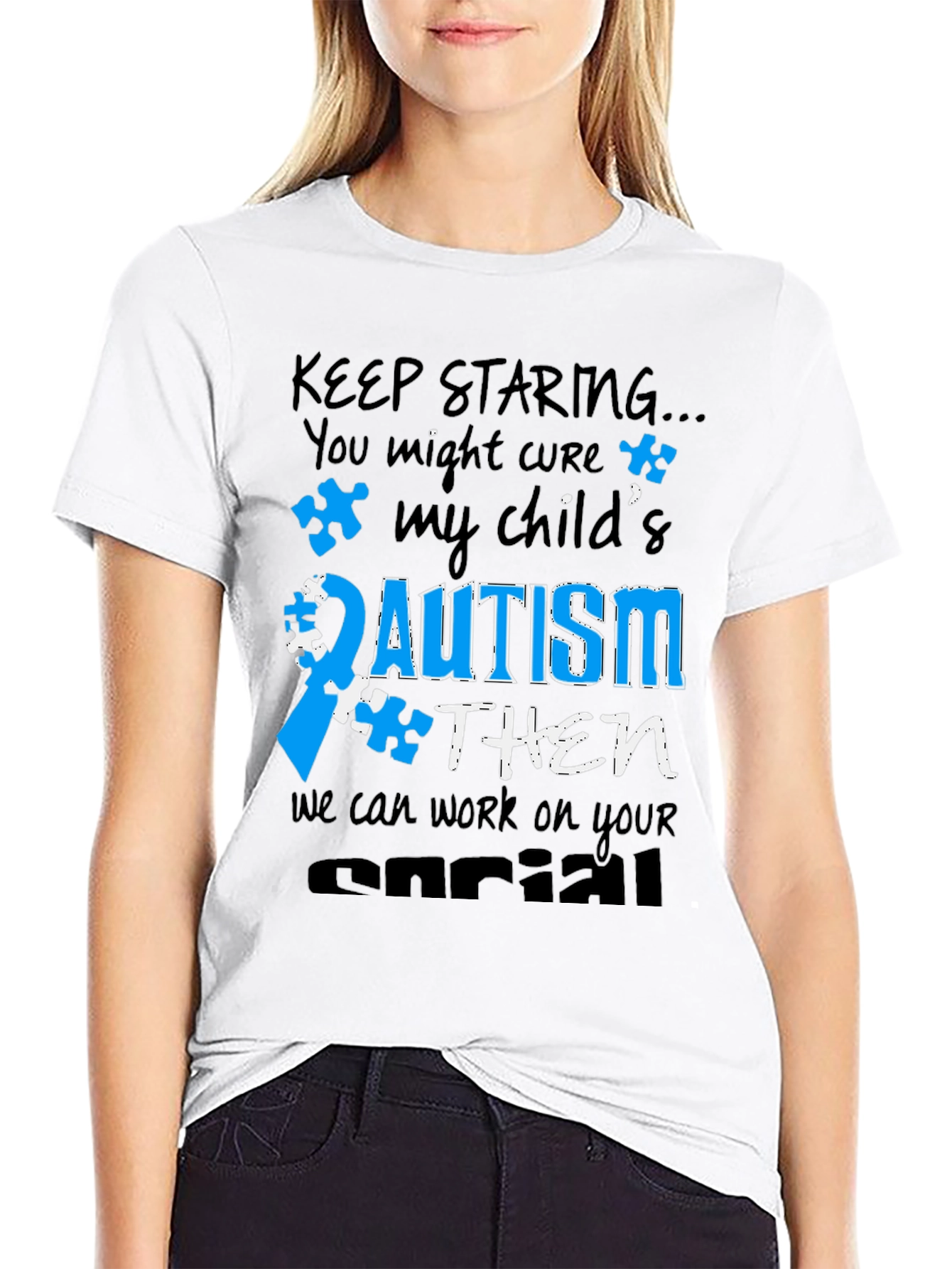 Autism Awareness T-Shirt: Keep Staring