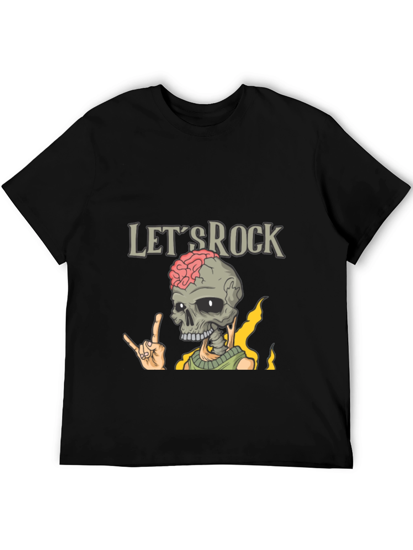 Lets Rock Skeleton T-Shirt