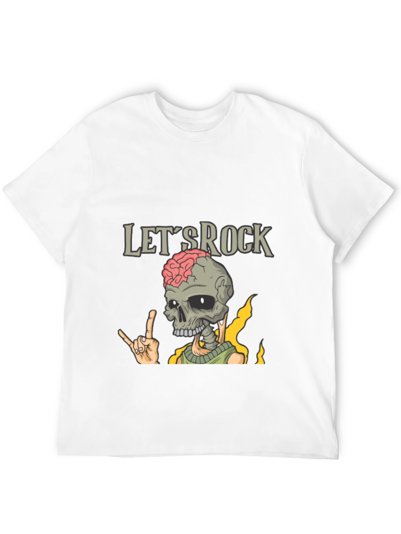 Lets Rock Skeleton T-Shirt