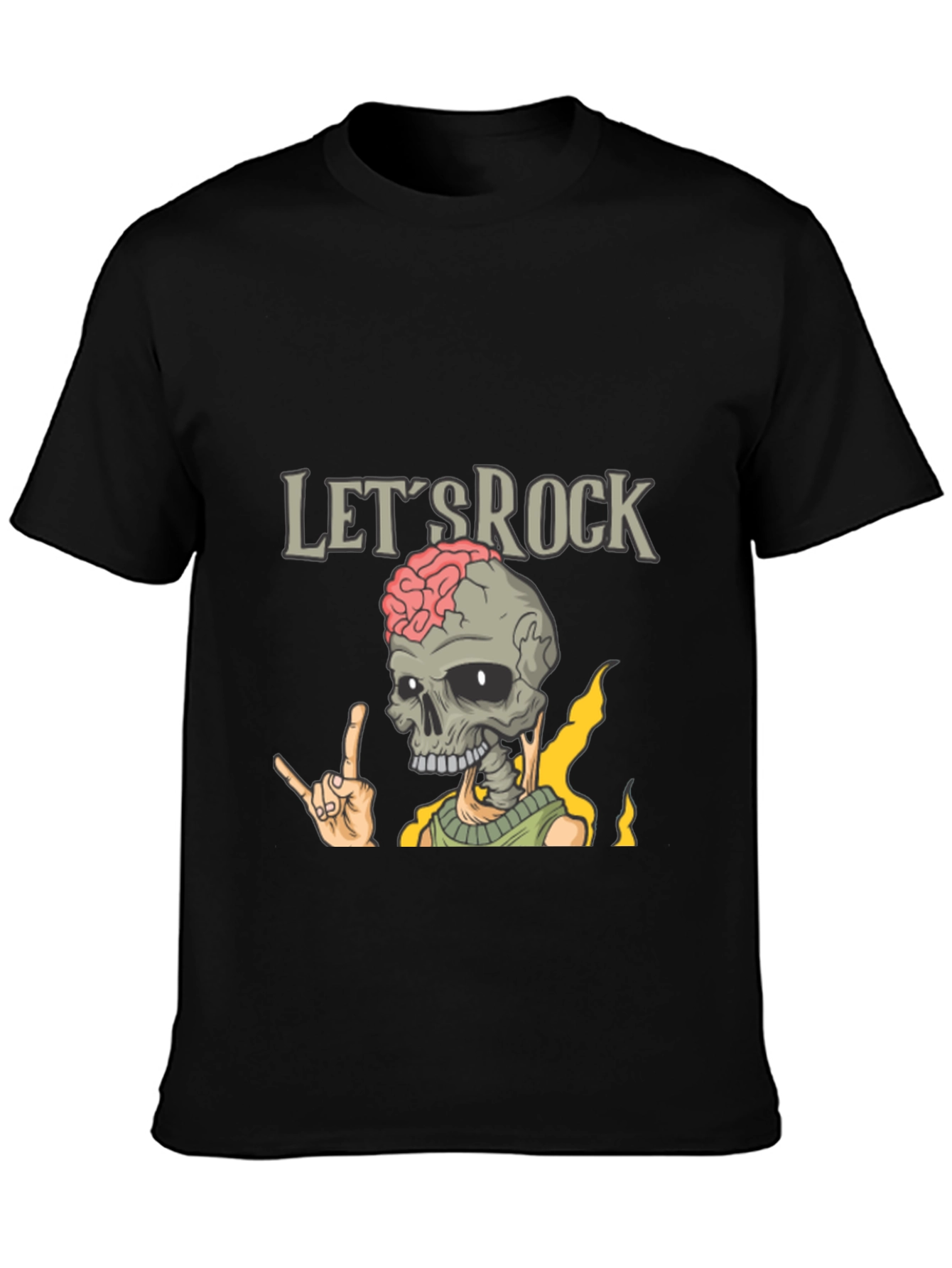 Lets Rock Skeleton T-Shirt