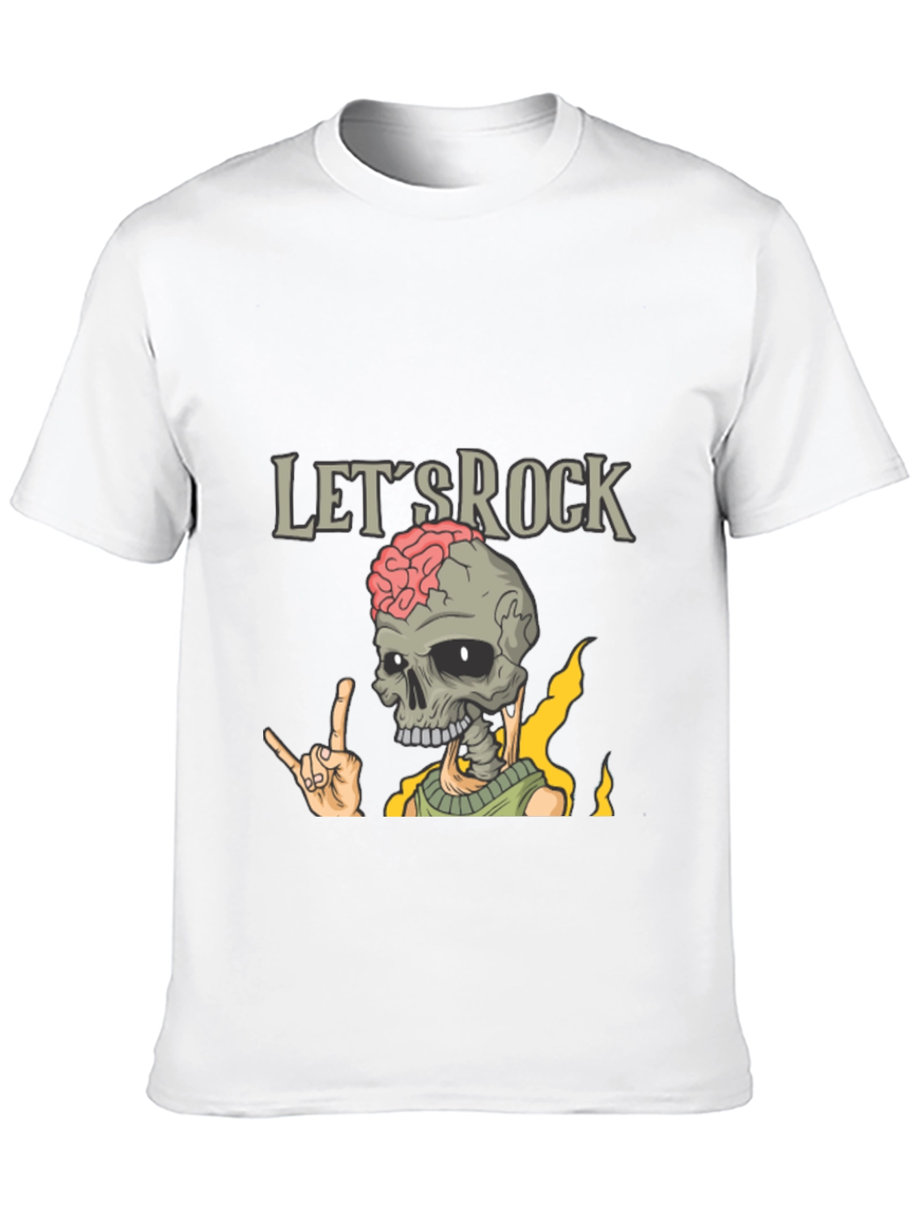 Lets Rock Skeleton T-Shirt