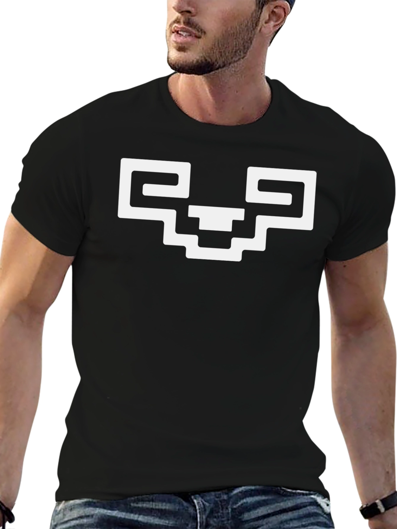 Pixel Bear Graphic Tee - Modern Streetwear