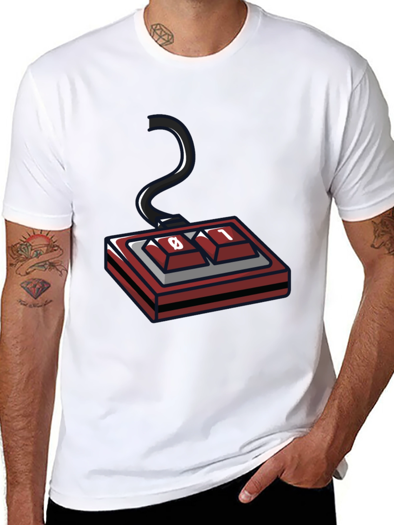 Retro Console T-Shirt - Gamer Style