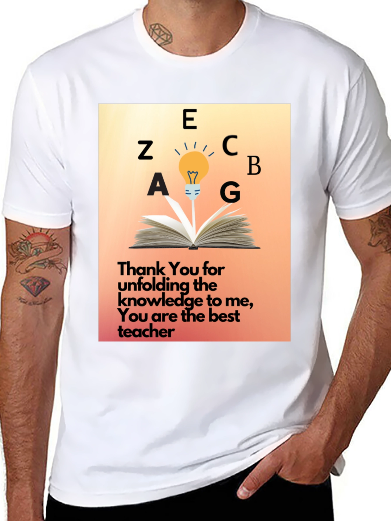 Teacher Appreciation T-Shirt - Thank You Gift