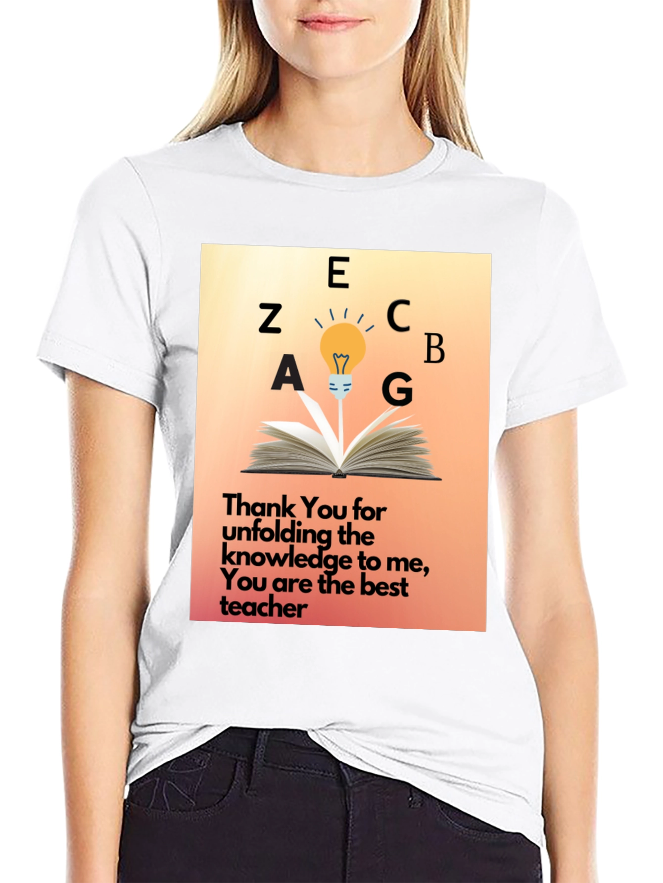 Teacher Appreciation T-Shirt - Thank You Gift