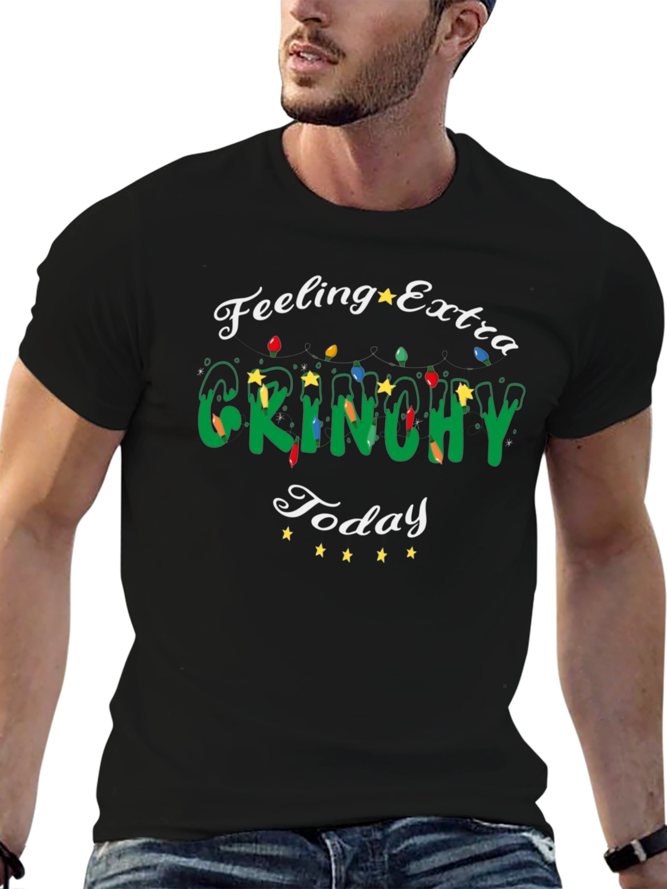 Feeling Extra Grinchy T-Shirt - Holiday Humor
