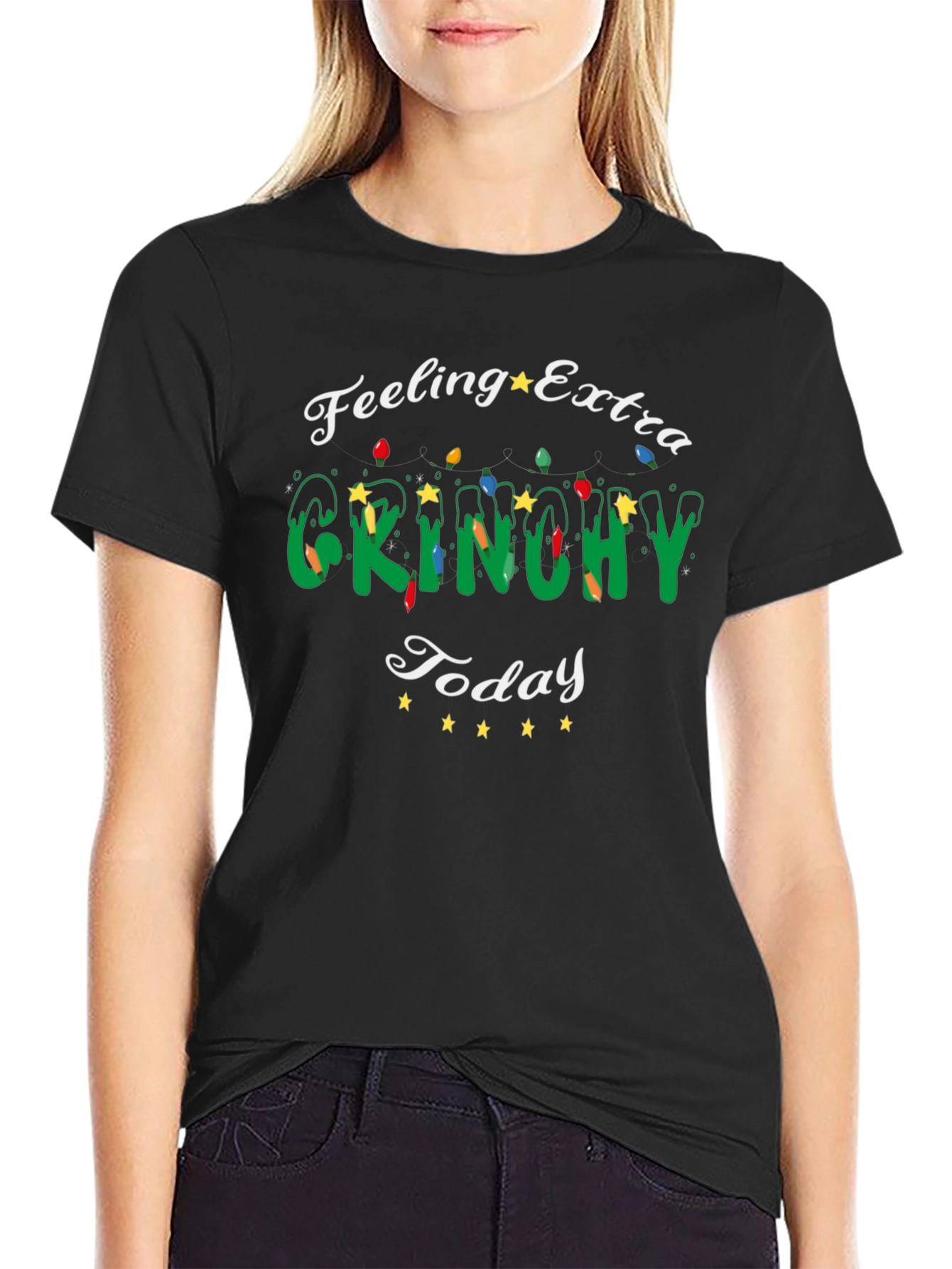 Feeling Extra Grinchy T-Shirt - Holiday Humor