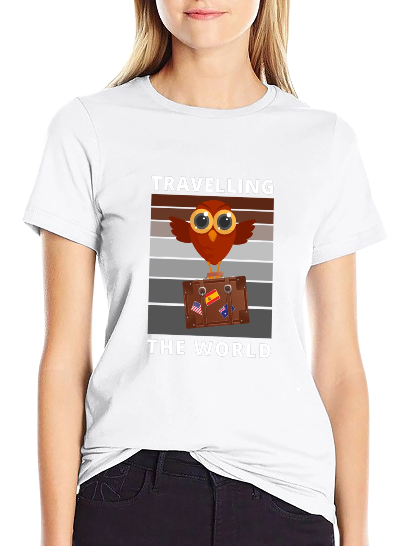 Traveling the World Graphic Tee