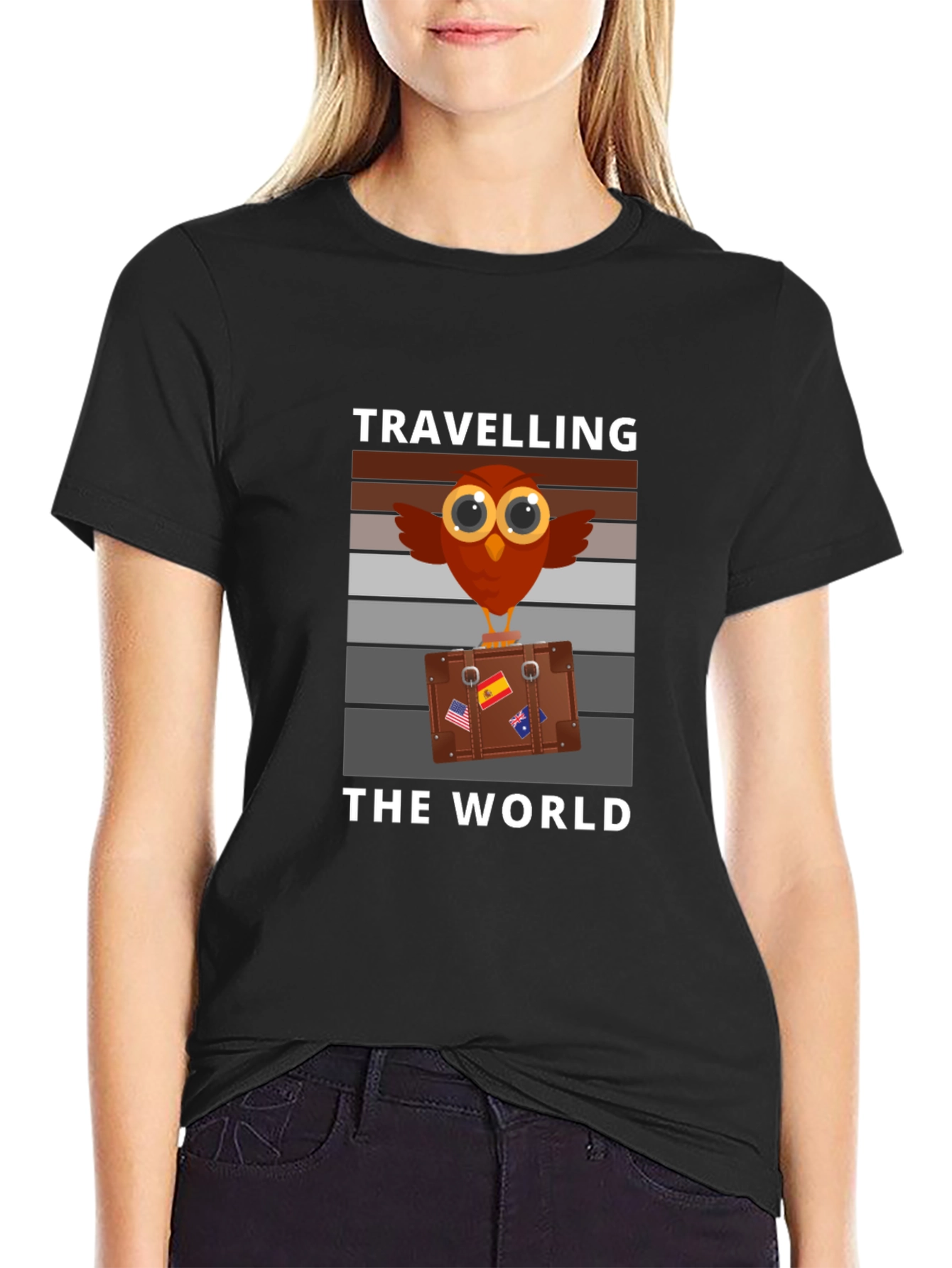 Traveling the World Graphic Tee