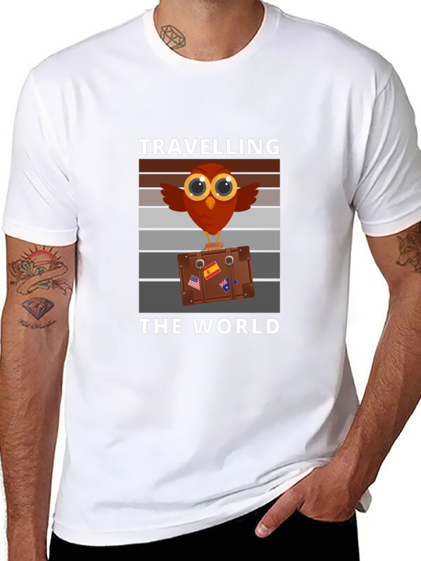Traveling the World Graphic Tee