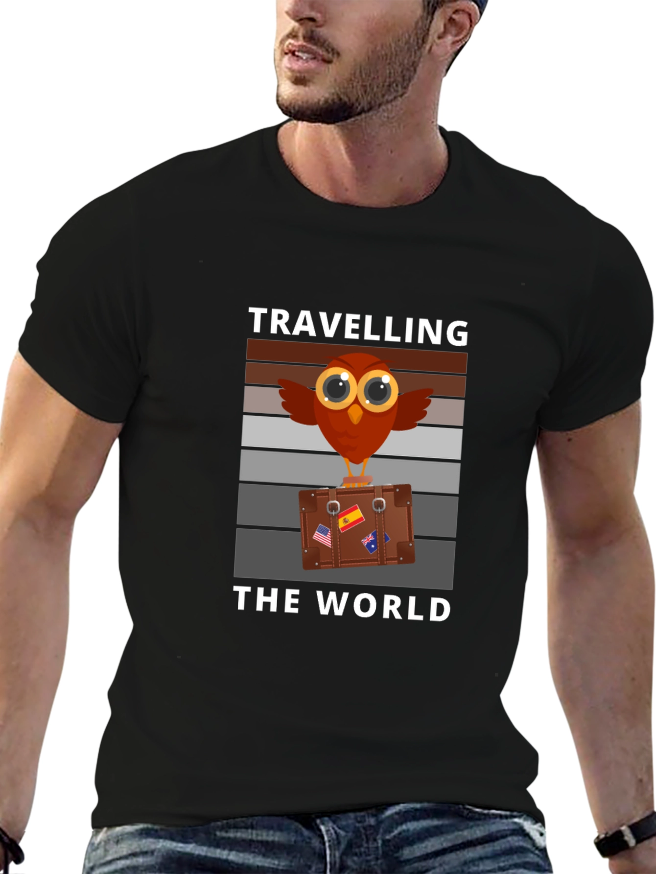 Traveling the World Graphic Tee