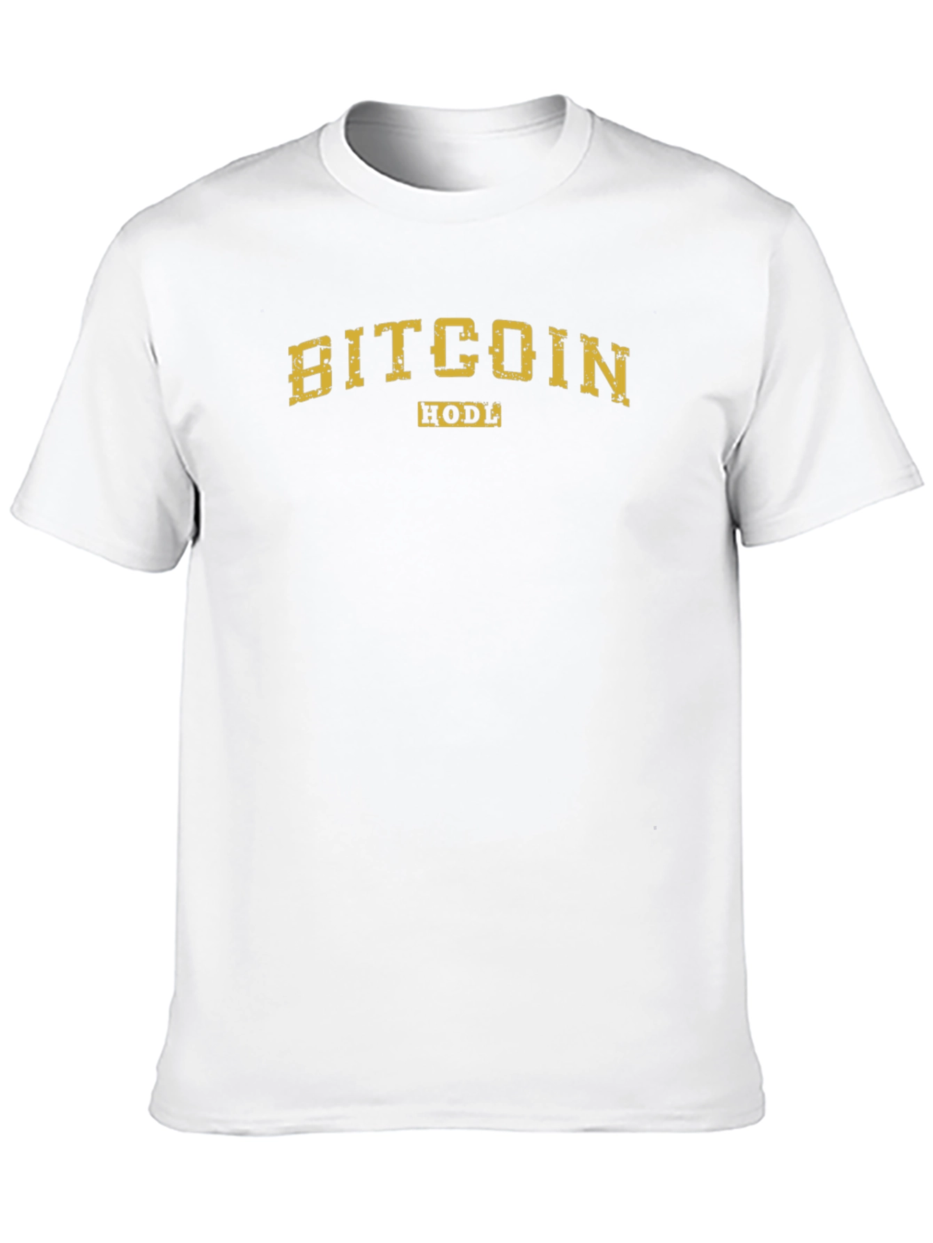 Bitcoin HODL Graphic Tee - Black Crypto T-Shirt