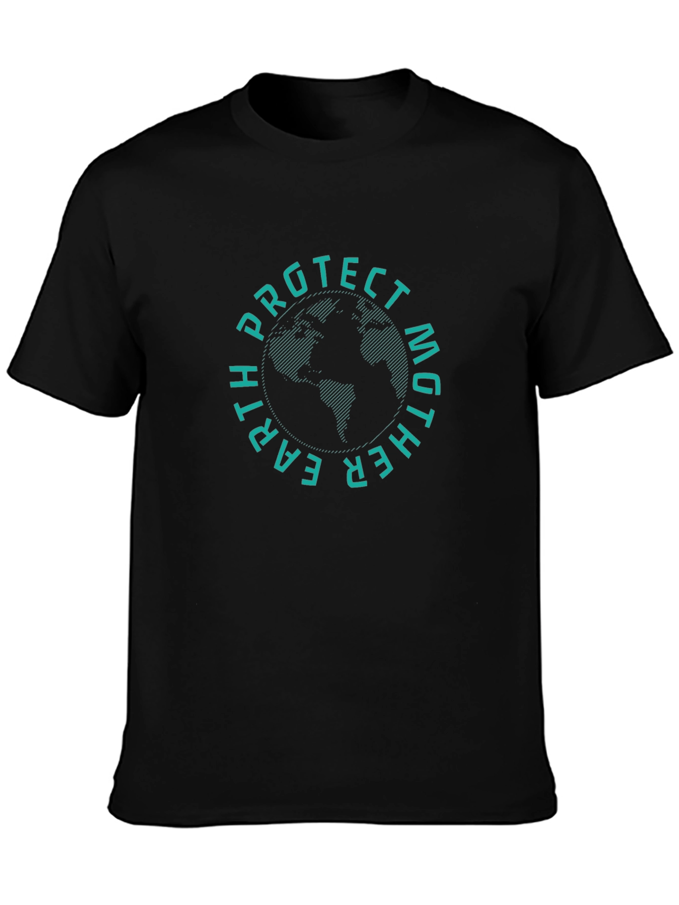 Protect Mother Earth Black T-Shirt