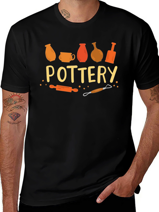 Pottery Themed Graphic Tee