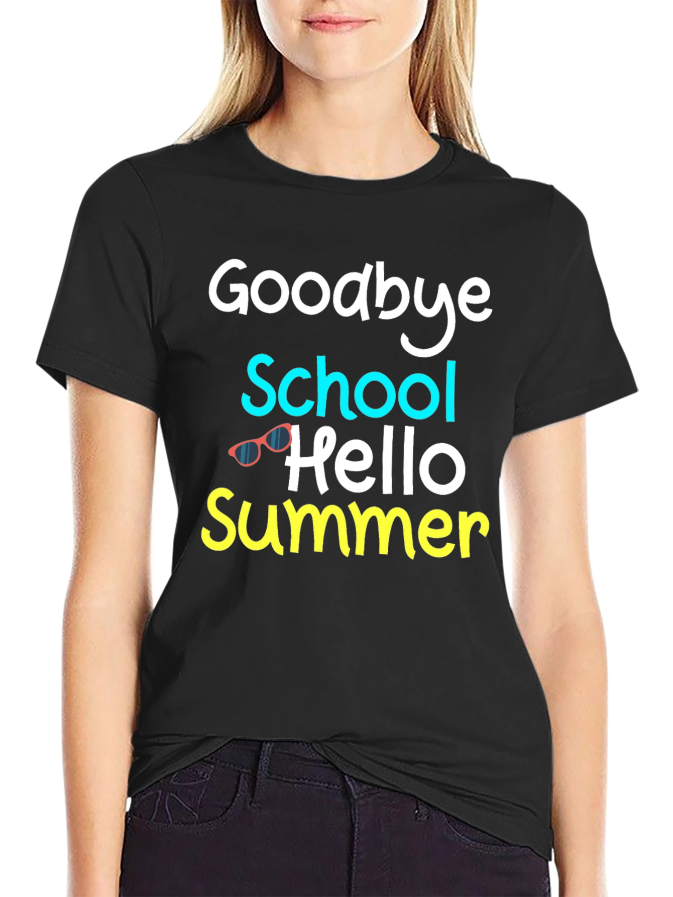 Goodbye School Hello Summer Graphic Tee
